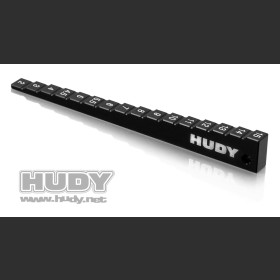 HUDY 107713 CHASSIS RIDE HEIGHT GAUGE 0 MM TO 15 MM (1 MM STEPPED)