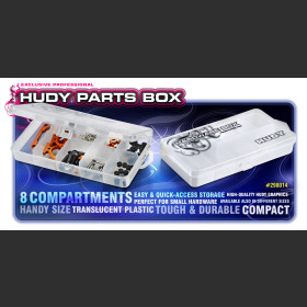 HUDY 298014  PARTS BOX - 8-COMPARTMENTS
