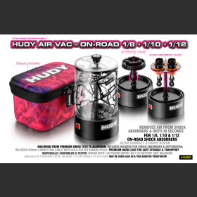 HUDY 104002  AIR VAC - VACUUM PUMP - ON-ROAD 1/8, 1/10, 1/12