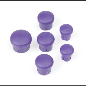 HUDY 195010 PLASTIC CAP FOR HANDLE ( SET -  3+2+1) VIOLET