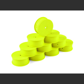 HUDY 803231-Y  1/10 OFF-ROAD WHEEL - 4WD – FRONT – YELLOW (10)