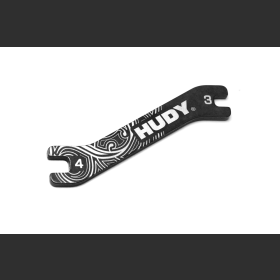 HUDY 181091  TURNBUCKLE WRENCH 3 & 4MM - V2