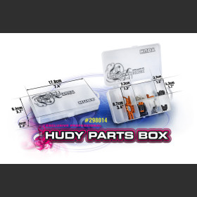 HUDY 298014  PARTS BOX - 8-COMPARTMENTS