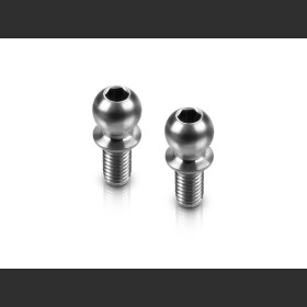 HUDY 990006 Titanium Ball Stud D=4.9 / L=6 / S=3.5 / 2mm Hex (2)