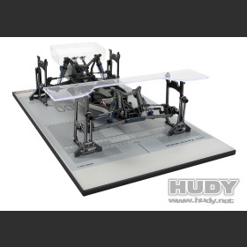 HUDY 108905 UNIVERSAL EXCLUSIVE SET-UP SYSTEM FOR 1/10 OFF-ROAD CARS 4WD --- Replaced with #108901