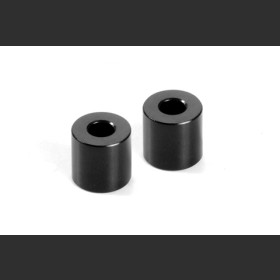 HUDY 109325 ALU 1/10 FORMULA SET-UP WHEEL AXLE ADAPTER (2)