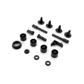 HUDY 104524 COMPOSITE CHASSIS BRACKET POSTS & PARTS