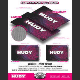 HUDY 199913M PIT MAT FULL COLOR 650x950MM