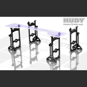 HUDY 108905 UNIVERSAL EXCLUSIVE SET-UP SYSTEM FOR 1/10 OFF-ROAD CARS 4WD --- Replaced with #108901