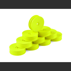 HUDY 803221-Y  1/10 OFF-ROAD WHEEL - 2WD – FRONT – NARROW – YELLOW (10)