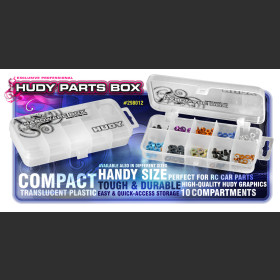 HUDY 298012  PARTS BOX - 10-COMPARTMENTS