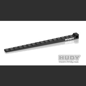 HUDY 107718 RIDE HEIGHT GAUGE STEPPED 1/10 & 1/12 PAN CARS