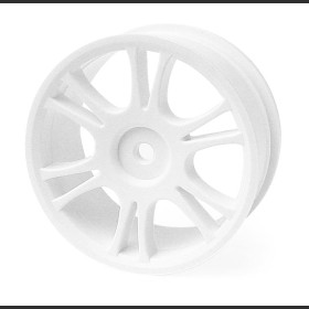 HUDY 803000  24MM WHEELS STARBURST - WHITE - EXTRA HARD (4)