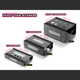 HUDY 108160  1/10 OFF-ROAD CAR STAND - V2