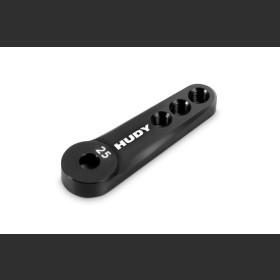 HUDY 293503 ALU SERVO HORN - FUTABA, SAVÖX - 3-HOLE M3 - 25T - V2
