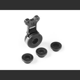 HUDY 293353  ALU SERVO SAVER FOR XRAY X8 - SET