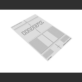 HUDY 108211 PLASTIC SET-UP BOARD DECAL FOR 1/10 --- Replaced with #108360