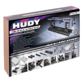 HUDY 108055  ALL-IN-ONE SET-UP SOLUTION FOR 1/8 ON-ROAD CARS --- Replaced with #108256