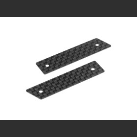 HUDY 209260  1/10 TOURING BODYSHELL ANTI-TUCK CARBON STIFFENER - REAR (2)