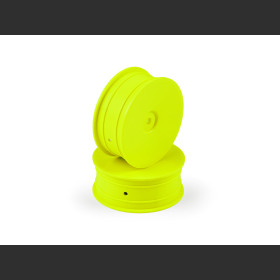 HUDY 803210-Y  1/10 OFF-ROAD WHEEL - 2WD – FRONT – YELLOW (2)