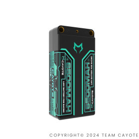 CAYOTE Racing Shorty 6500mAh 7.6V 2S 145C HV LiPo (5mm, 228g)