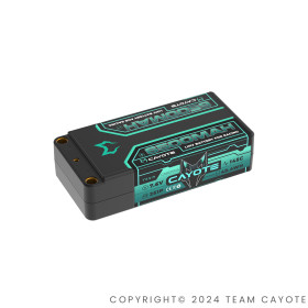 CAYOTE Racing Shorty 6500mAh 7.6V 2S 145C HV LiPo (5mm, 228g)