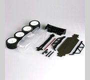 LC Racing L6213 Zestaw konwersji modelu buggy na truggy - czysta karoseria