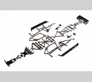 LC Racing L6062 Klatka bezpieczeństwa Desert Truck - Zestaw