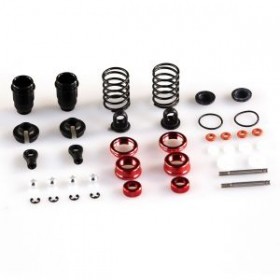 LC Racing L6180 Komplet amortyzatorów przód/tył TC 2szt