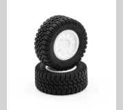 LC Racing L6267 SC Tires Set White 22' (12mm Hex) 2pcs