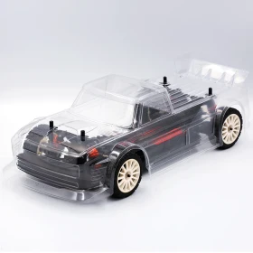 LC Racing C8050 Pick-up Body Clear with Headlights&Wing
