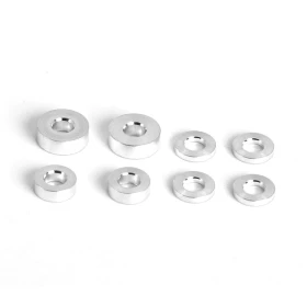 LC Racing C8025 Aluminum Washers 3x6x1(4), 3x6x2(2), 3x7.5x2.5(2)