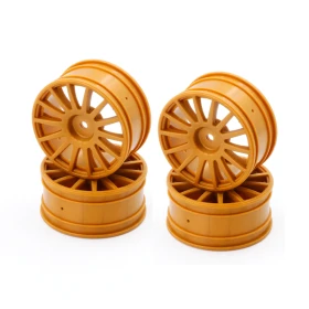 LC Racing C8052 25mm 14 Spokes Wheels 4pcs Gold(12mm Hex)
