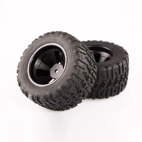 LC Racing L6061 Kompletne koła Monster Truck (2)