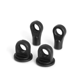 LC Racing C8001 Shock Parts: Upper and Lower Composite Ball Caps  (PTG-2)