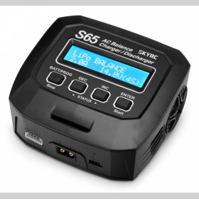 SkyRC S65 SK-100152 Ładowarka z Balanserem 65W 6A 2-4S 230V AC