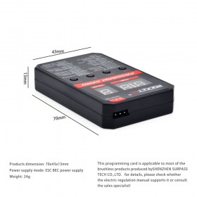 Surpass Hobby Rocket V2 LED Karta Programująca dla TS80A/120A