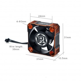 Surpass 30x30 ESC Fan orange