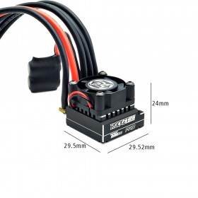Surpass Hobby Rocket-RC TS80 PRO 80A Brushless Sensored ESC for 1/14 & 1/10