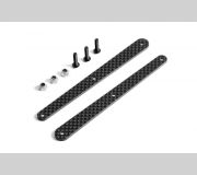 XRAY 353280 Graphite Insert For Medium Rear Composite Brace - Set