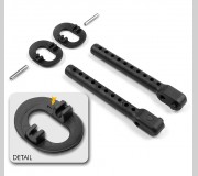 XRAY 301333 Rear Body Mount Set +1MM Height