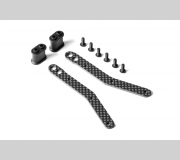 XRAY 321271 Graphite Chassis Side Guard Brace For Bent Sides Chassis (2)