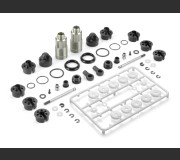 XRAY 368202-S SHOCK ABSORBERS 35.5MM - SHORT CAP - BIG BORE - SET (2)