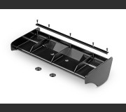 XRAY 353517-K Wickerbill Rear Wing - Black