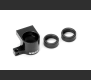 XRAY 335724 Alu Front Middle Shaft Holder - Black - Set