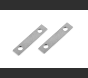 XRAY 348717 Stainless Steel Engine Mount Shim (2)
