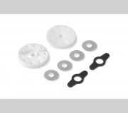 XRAY 358030 2-WAY Flow Derlin Shock Piston 8-H. (1.2MM) & 2-H. (1.2MM) (2)