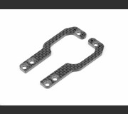 XRAY 373526 X1'23 Graphite Rear Wing Holder Side Plate 2.5MM (L+R)