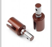 XRAY 355060 Front/Rear Diff Outdrive Adapter (2) - HUDY Spring Steel™ --- Replaced with #355061