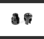 XRAY 343484-K Alu CUTTED Anti-Roll Bar Collar o2.4 - Black (2)